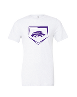 Yerington HS Baseball Plate - Tri-Blend Shirt