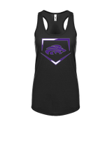 Yerington HS Baseball Plate - Womens Tank Top