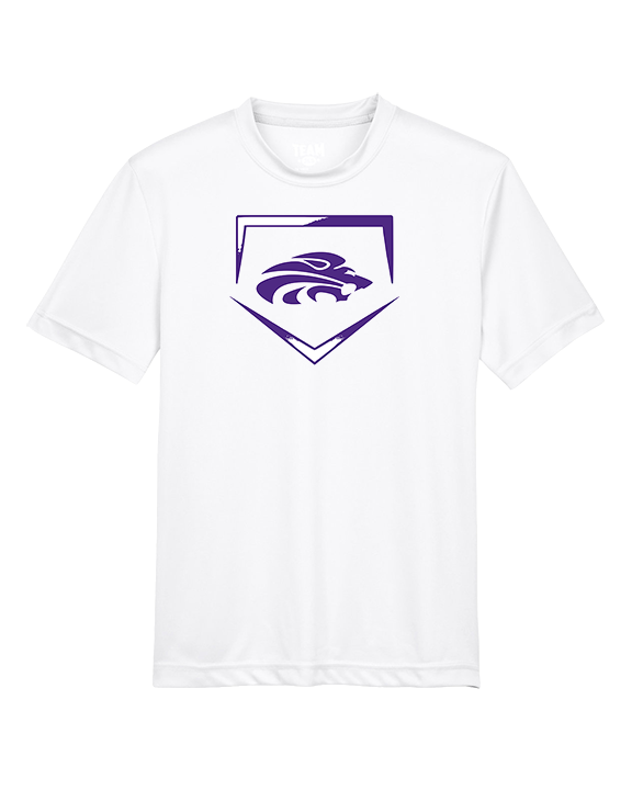 Yerington HS Baseball Plate - Youth Performance Shirt