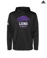 Yerington HS Baseball Shadow - Mens Adidas Hoodie