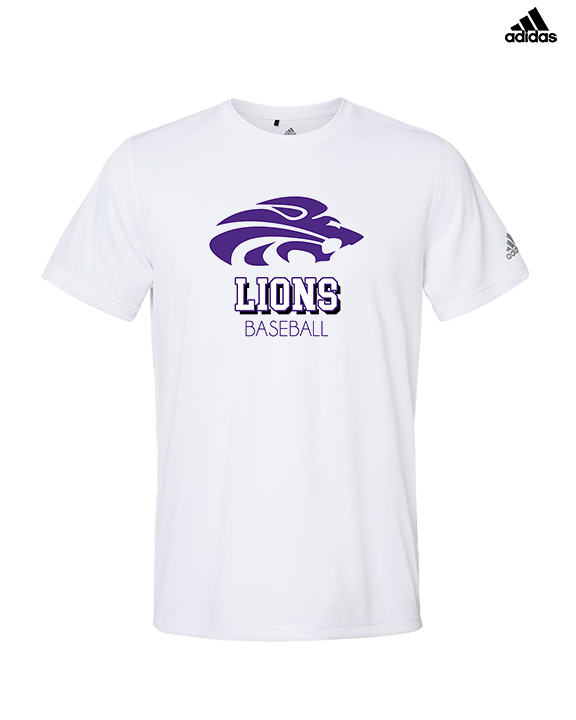 Yerington HS Baseball Shadow - Mens Adidas Performance Shirt