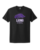 Yerington HS Baseball Shadow - Mens Select Cotton T-Shirt