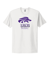 Yerington HS Baseball Shadow - Mens Select Cotton T-Shirt