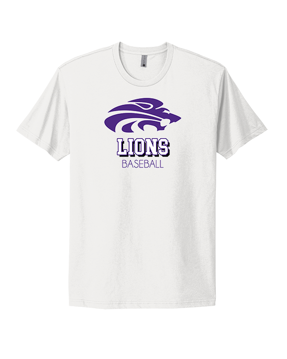 Yerington HS Baseball Shadow - Mens Select Cotton T-Shirt