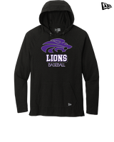 Yerington HS Baseball Shadow - New Era Tri-Blend Hoodie