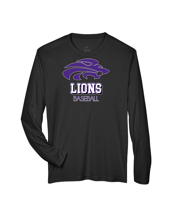 Yerington HS Baseball Shadow - Performance Longsleeve