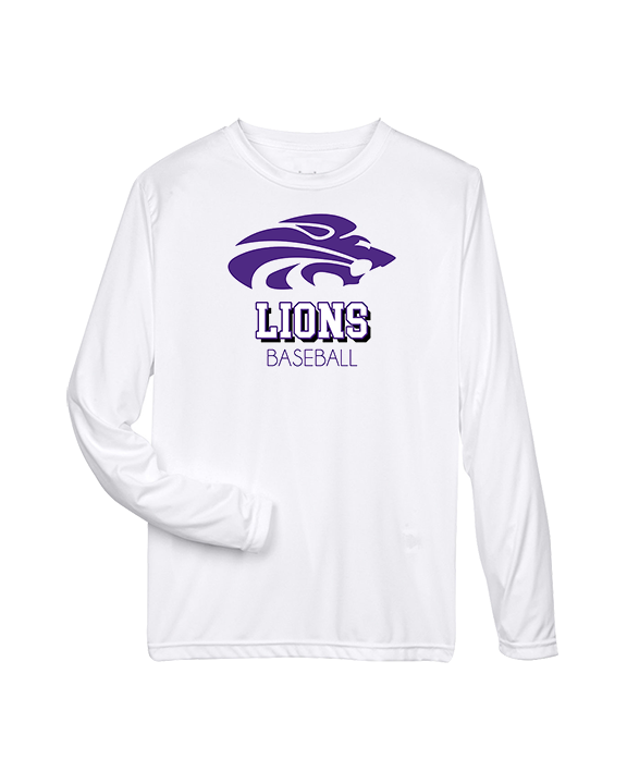 Yerington HS Baseball Shadow - Performance Longsleeve