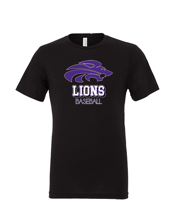 Yerington HS Baseball Shadow - Tri-Blend Shirt