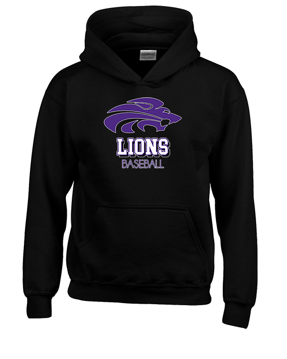 Yerington HS Baseball Shadow - Youth Hoodie