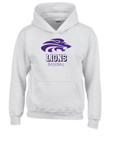 Yerington HS Baseball Shadow - Youth Hoodie