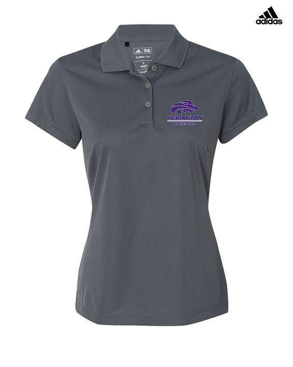 Yerington HS Baseball Split - Adidas Womens Polo