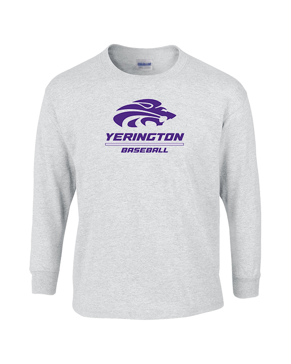 Yerington HS Baseball Split - Cotton Longsleeve