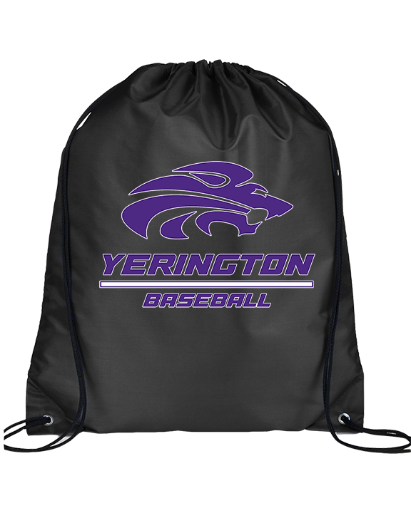 Yerington HS Baseball Split - Drawstring Bag