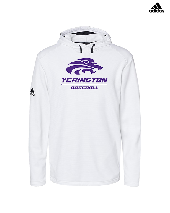 Yerington HS Baseball Split - Mens Adidas Hoodie