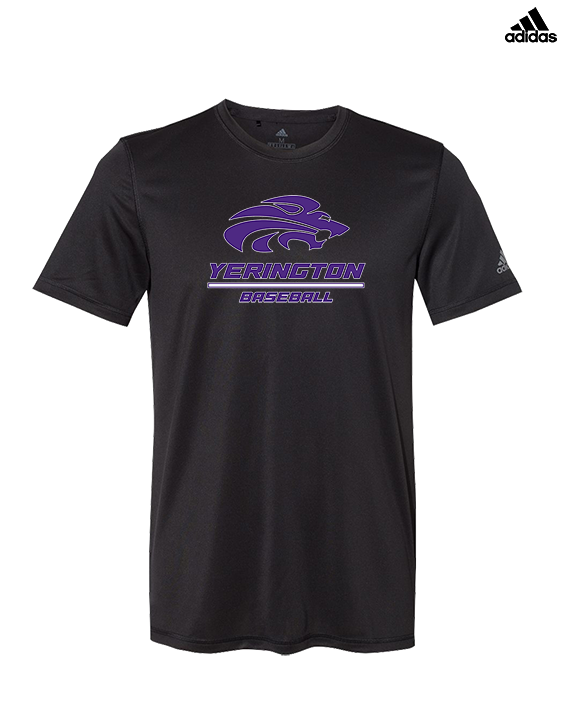 Yerington HS Baseball Split - Mens Adidas Performance Shirt