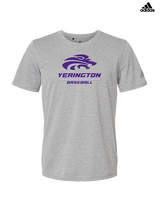 Yerington HS Baseball Split - Mens Adidas Performance Shirt