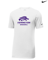 Yerington HS Baseball Split - Mens Nike Cotton Poly Tee
