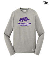 Yerington HS Baseball Split - New Era Performance Long Sleeve