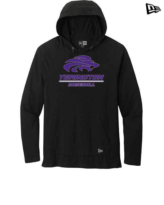 Yerington HS Baseball Split - New Era Tri-Blend Hoodie