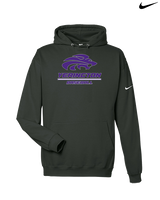 Yerington HS Baseball Split - Nike Club Fleece Hoodie