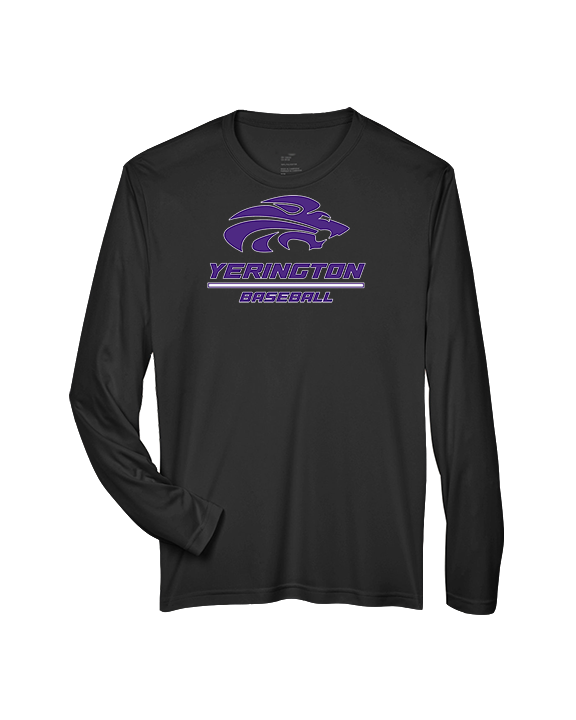 Yerington HS Baseball Split - Performance Longsleeve