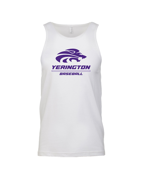 Yerington HS Baseball Split - Tank Top