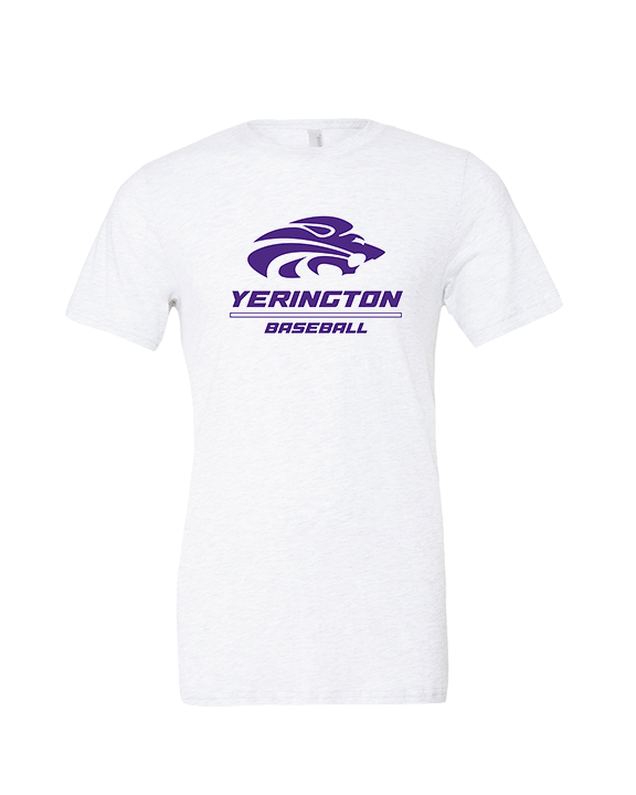Yerington HS Baseball Split - Tri-Blend Shirt