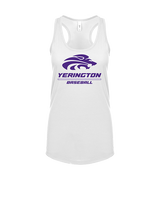 Yerington HS Baseball Split - Womens Tank Top