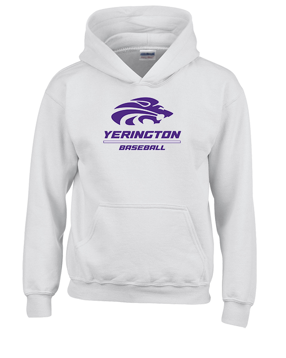 Yerington HS Baseball Split - Youth Hoodie