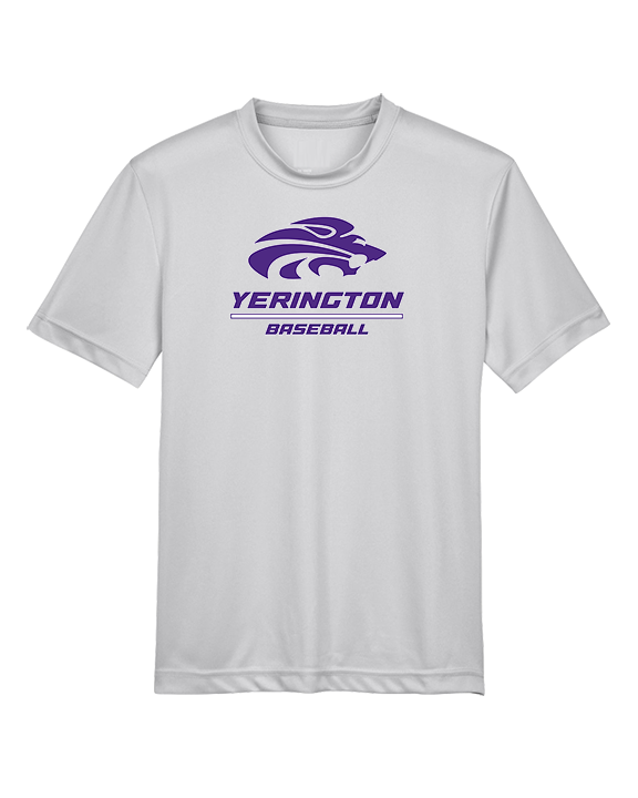 Yerington HS Baseball Split - Youth Performance Shirt