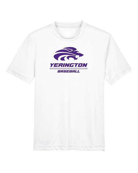 Yerington HS Baseball Split - Youth Performance Shirt