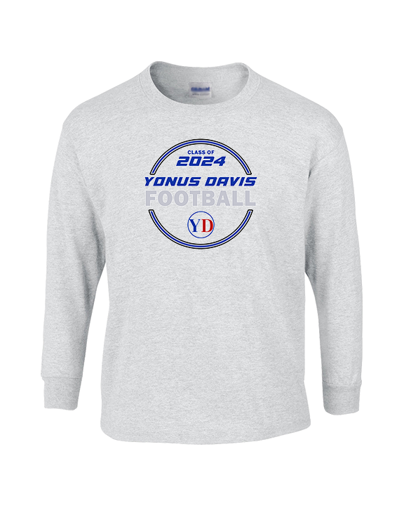 Yonus Davis Foundation Football Class Of - Cotton Longsleeve