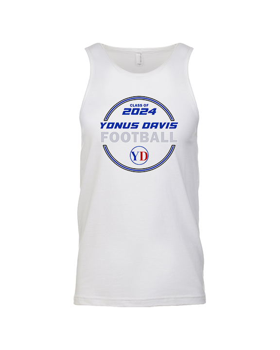 Yonus Davis Foundation Football Class Of - Tank Top