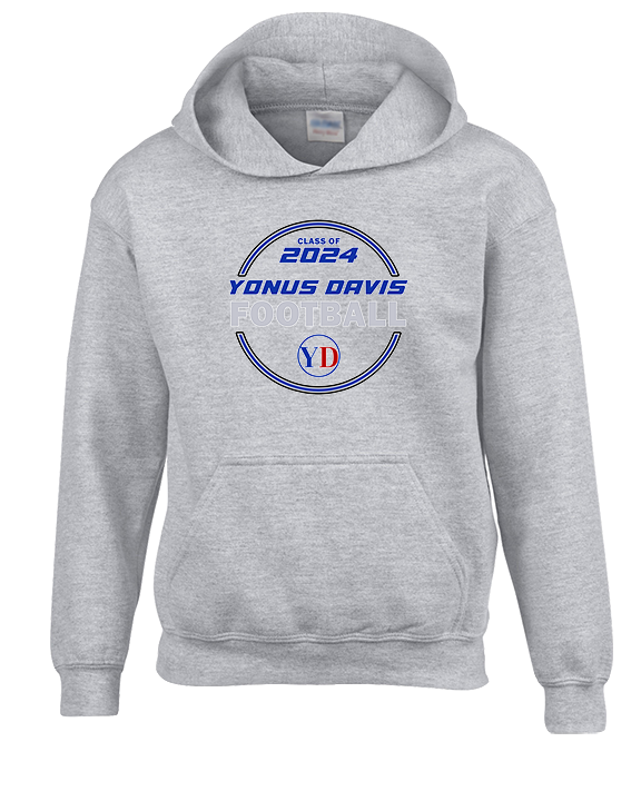 Yonus Davis Foundation Football Class Of - Youth Hoodie