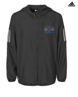 Yonus Davis Foundation Football Curve - Mens Adidas Full Zip Jacket