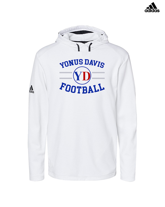 Yonus Davis Foundation Football Curve - Mens Adidas Hoodie