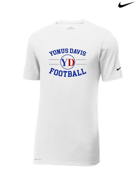 Yonus Davis Foundation Football Curve - Mens Nike Cotton Poly Tee