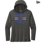 Yonus Davis Foundation Football Curve - New Era Tri-Blend Hoodie