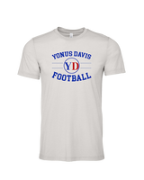 Yonus Davis Foundation Football Curve - Tri-Blend Shirt