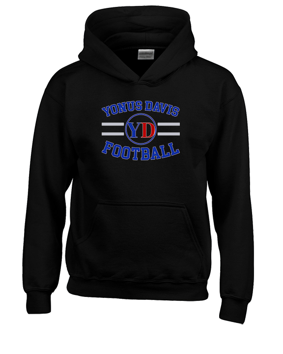 Yonus Davis Foundation Football Curve - Unisex Hoodie