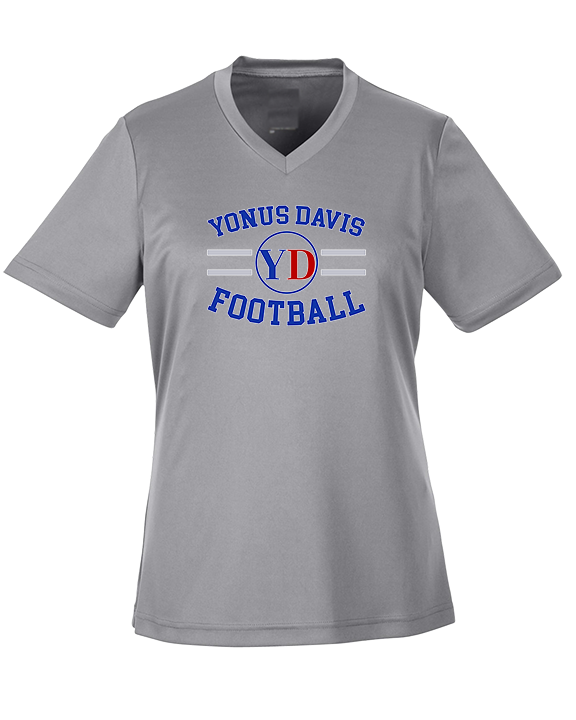 Yonus Davis Foundation Football Curve - Womens Performance Shirt