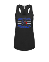 Yonus Davis Foundation Football Curve - Womens Tank Top