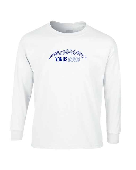 Yonus Davis Foundation Football Laces - Cotton Longsleeve