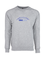 Yonus Davis Foundation Football Laces - Crewneck Sweatshirt