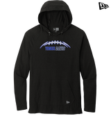Yonus Davis Foundation Football Laces - New Era Tri-Blend Hoodie