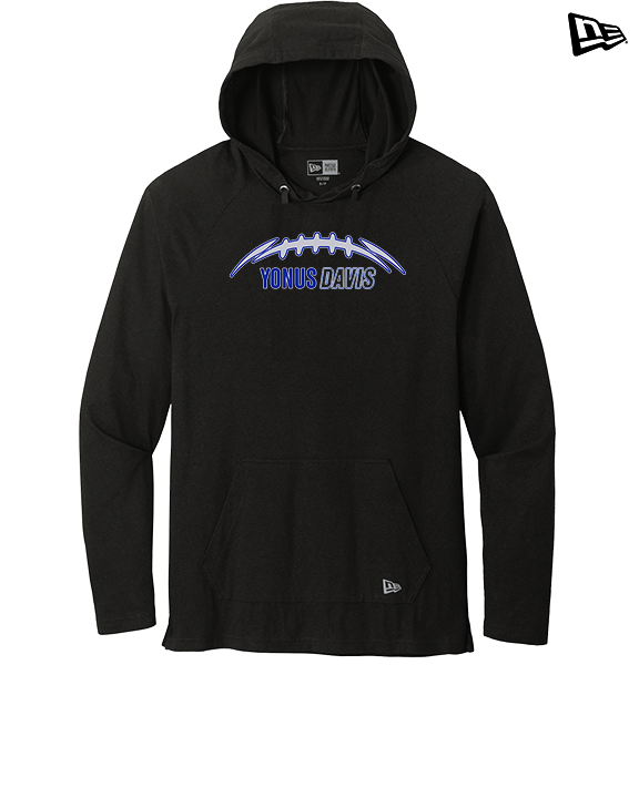 Yonus Davis Foundation Football Laces - New Era Tri-Blend Hoodie
