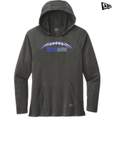 Yonus Davis Foundation Football Laces - New Era Tri-Blend Hoodie