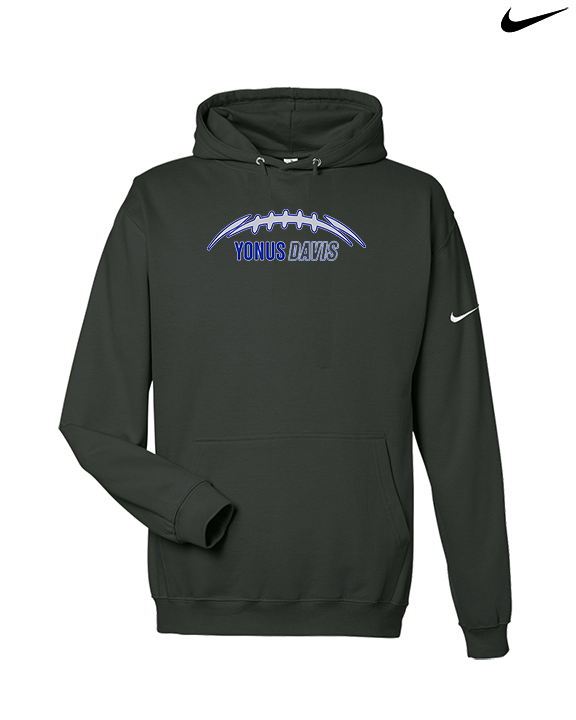 Yonus Davis Foundation Football Laces - Nike Club Fleece Hoodie