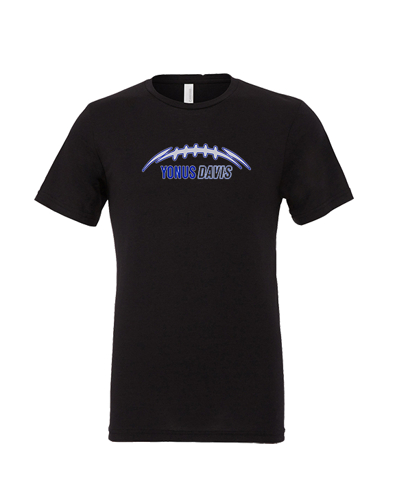 Yonus Davis Foundation Football Laces - Tri-Blend Shirt