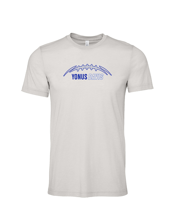 Yonus Davis Foundation Football Laces - Tri-Blend Shirt